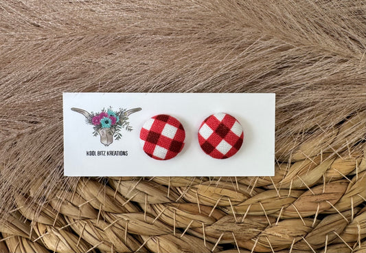 15mm Fabric Button Stud