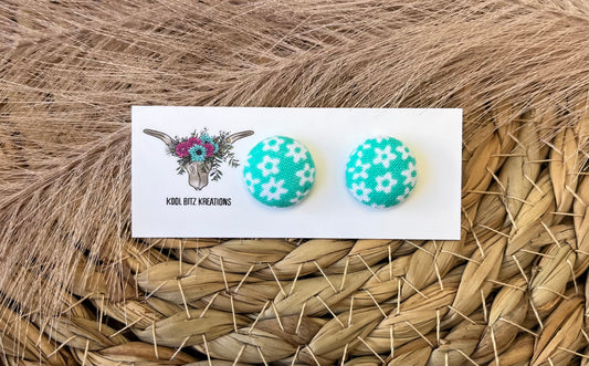 15mm Fabric Button Stud