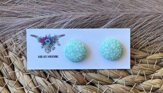 15mm Fabric Button Stud