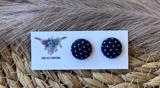 15mm Fabric Button Stud