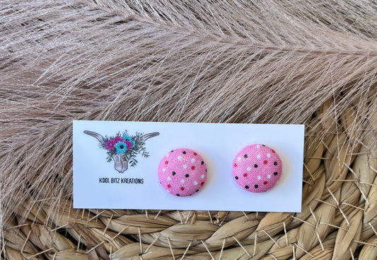 15mm Fabric Button Stud