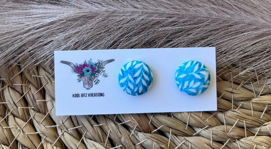 15mm Fabric Button Stud