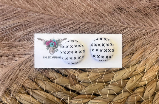 19mm Fabric Button Stud