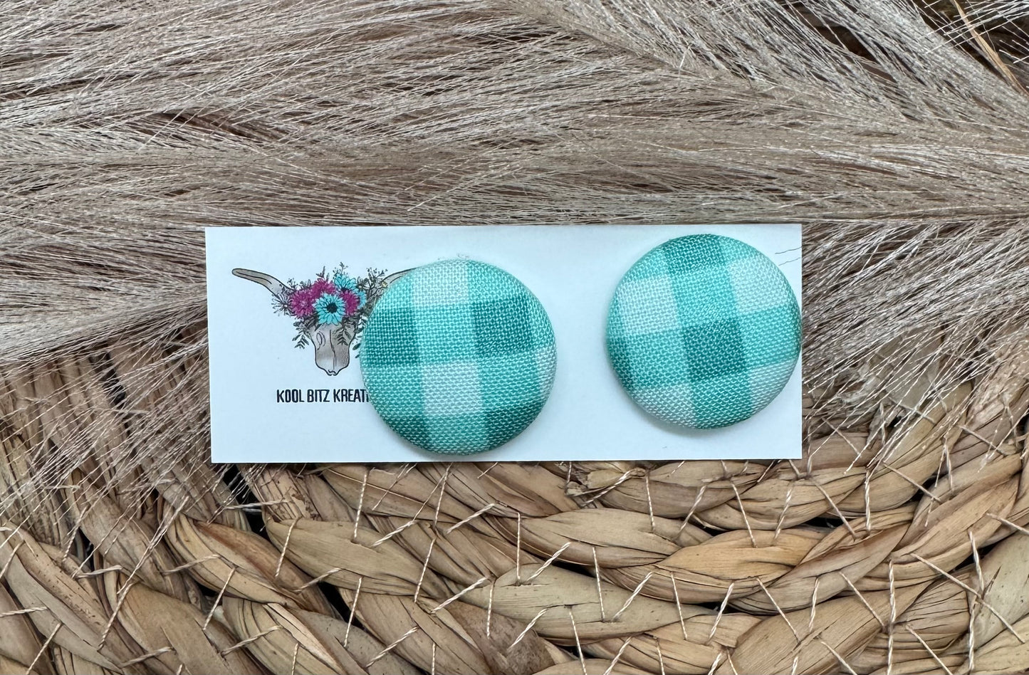 23mm Fabric Button Stud