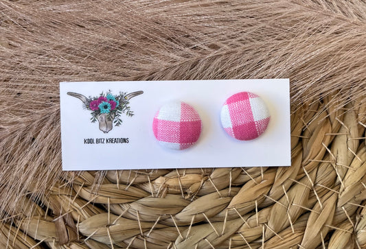15mm Fabric Button Stud