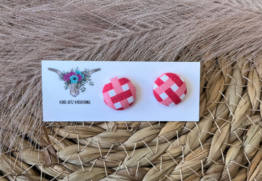 15mm Fabric Button Stud