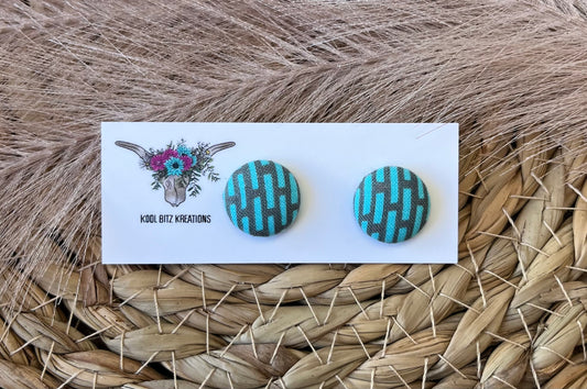 15mm Fabric Button Stud