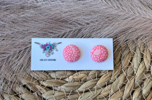 15mm Fabric Button Stud