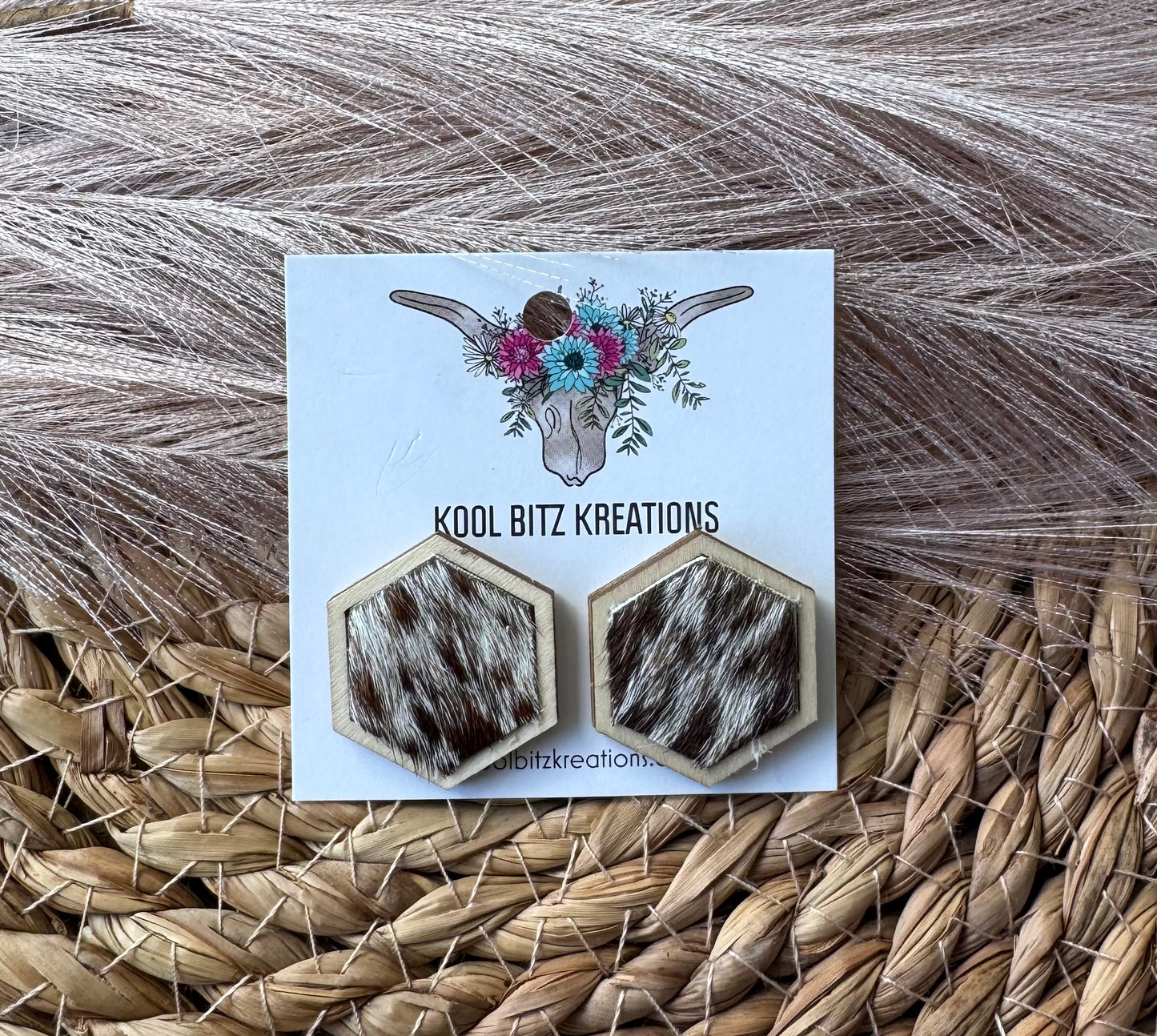 Cowhide Hexagon