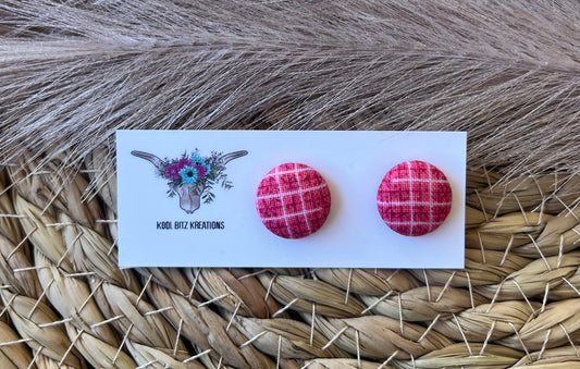 15mm Fabric Button Stud