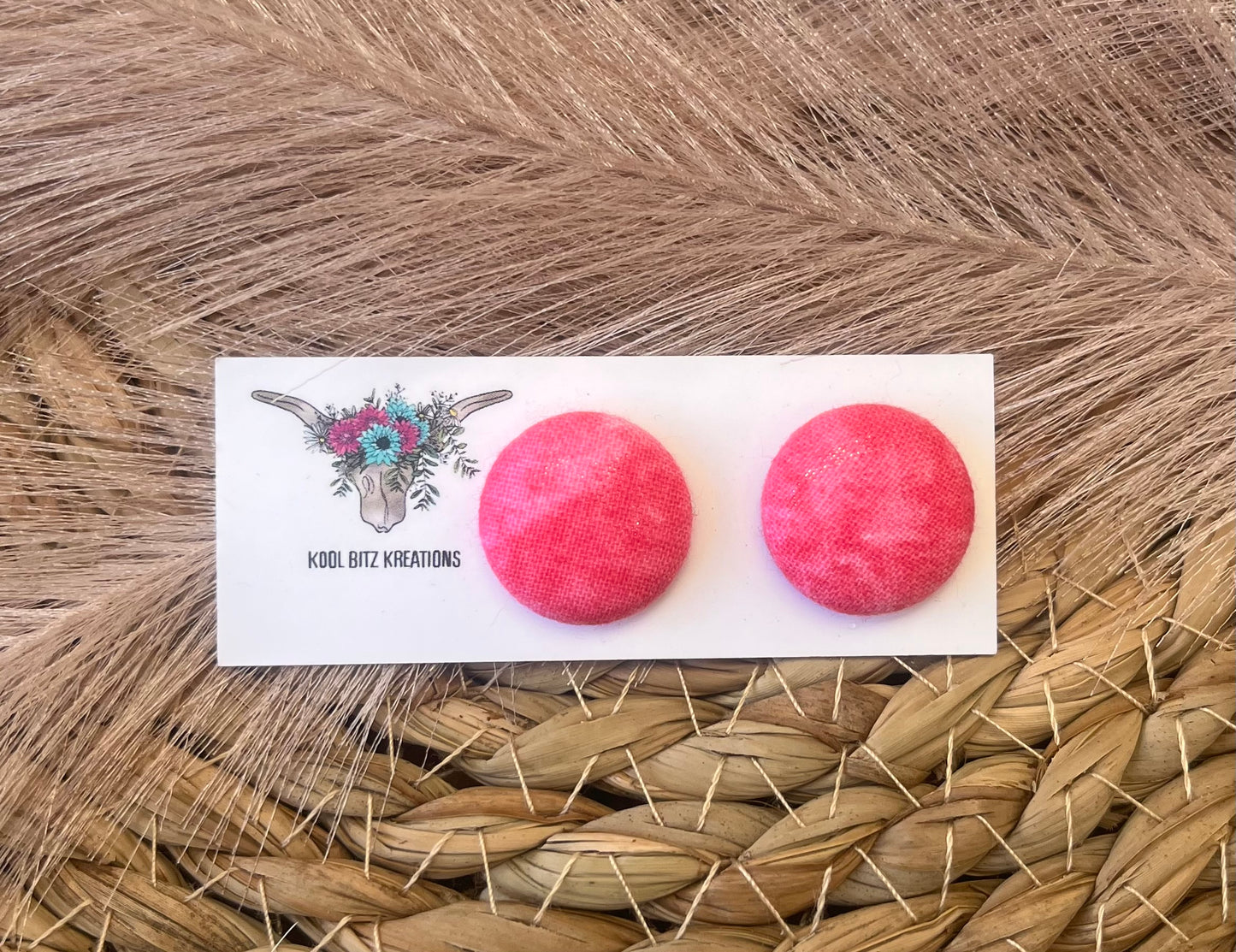 19mm Fabric Button Stud