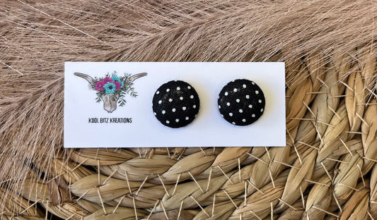 15mm Fabric Button Stud