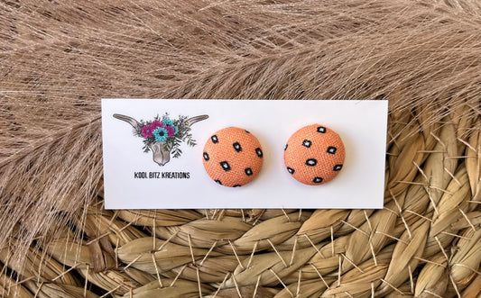 15mm Fabric Button Stud