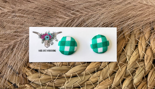 15mm Fabric Button Stud