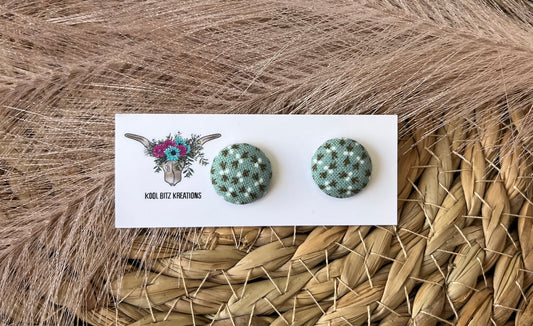 15mm Fabric Button Stud