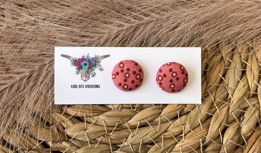 15mm Fabric Button Stud