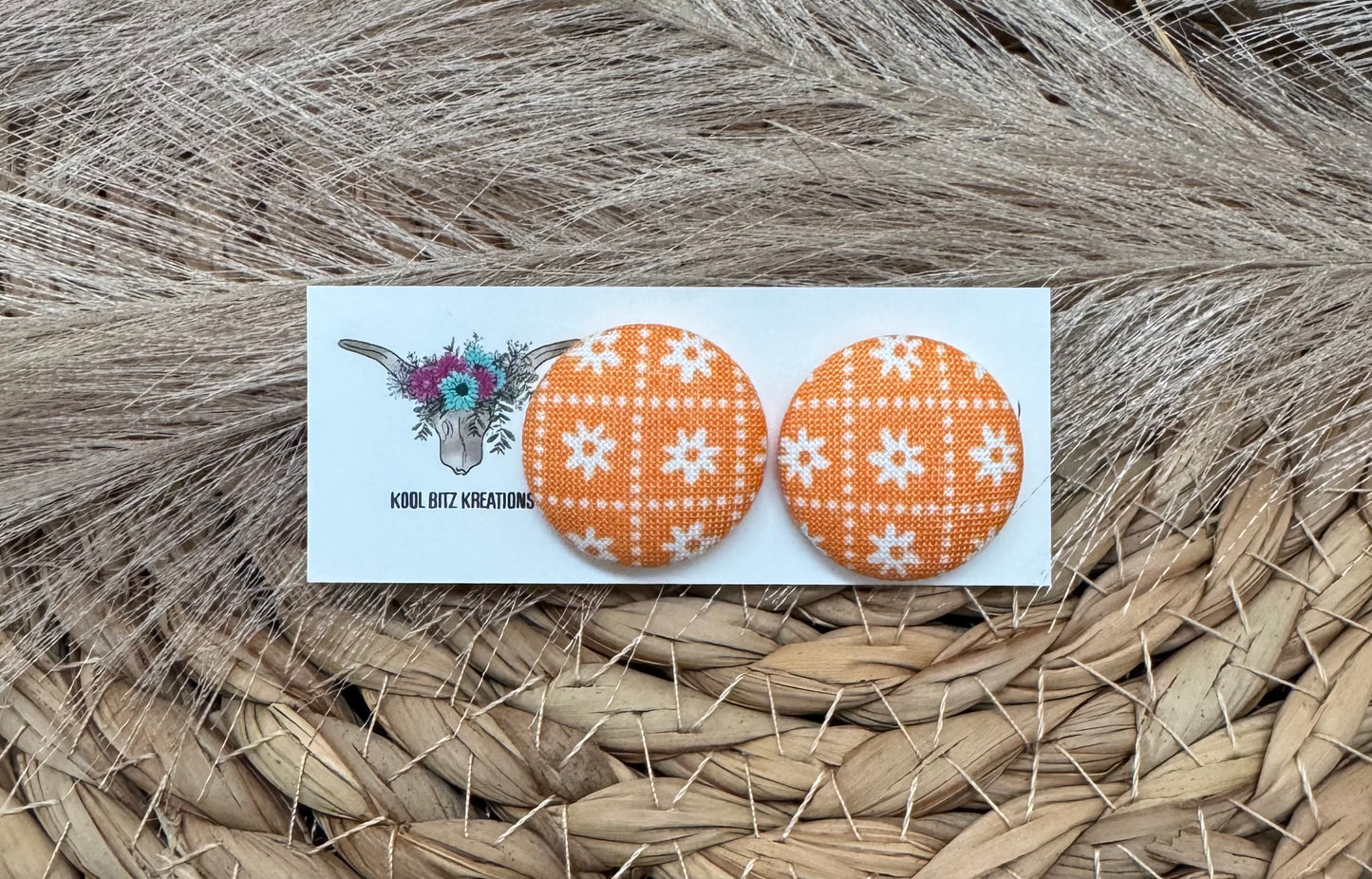 23mm Fabric Button Stud
