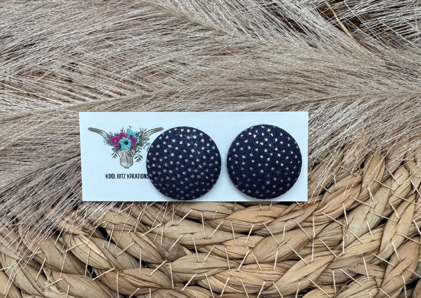 23mm Fabric Button Stud
