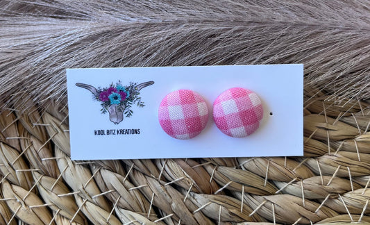15mm Fabric Button Stud