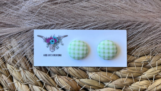 15mm Fabric Button Stud