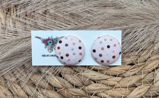23mm Fabric Button Stud