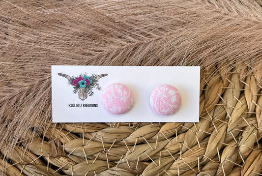 15mm Fabric Button Stud