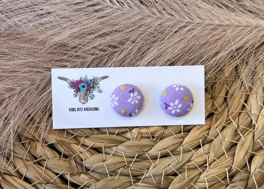 15mm Fabric Button Stud