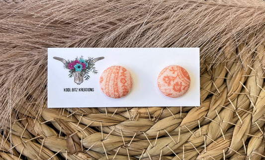 15mm Fabric Button Stud