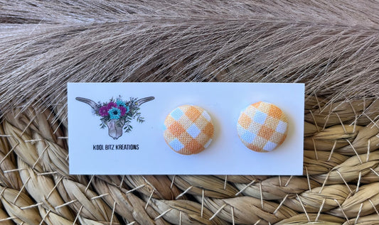 15mm Fabric Button Stud