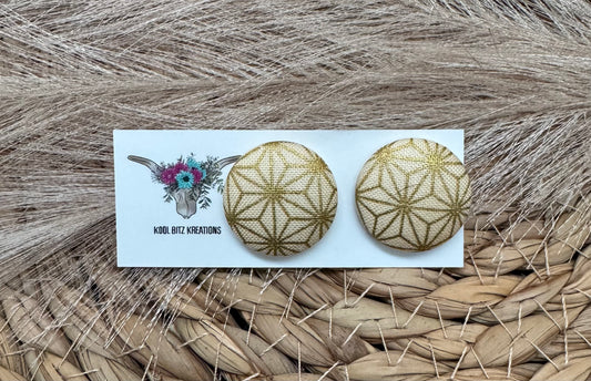 23mm Fabric Button Stud