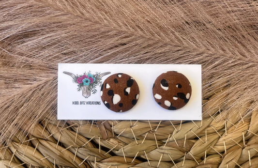 19mm Fabric Button Stud