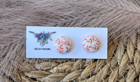 15mm Fabric Button Stud