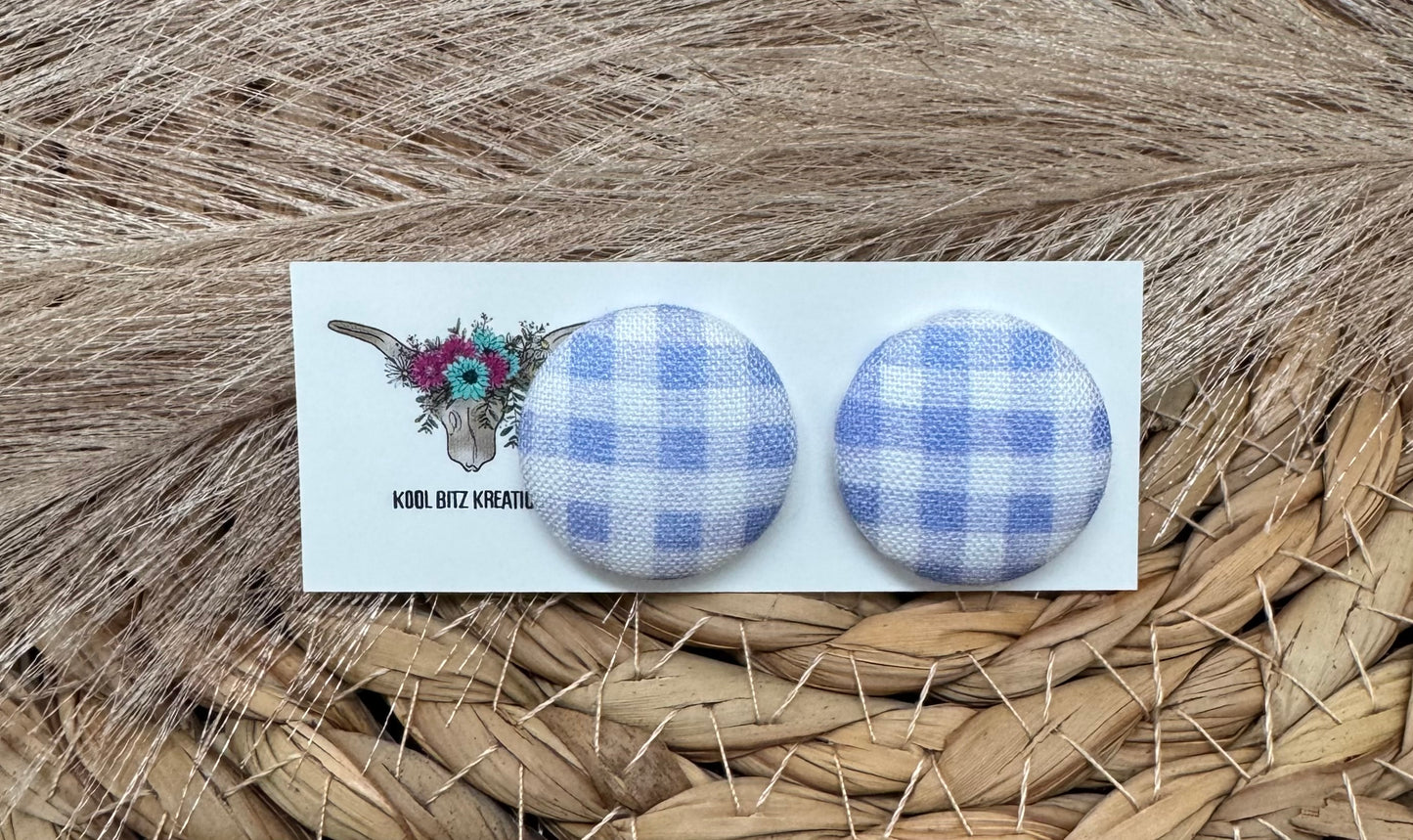 23mm Fabric Button Stud