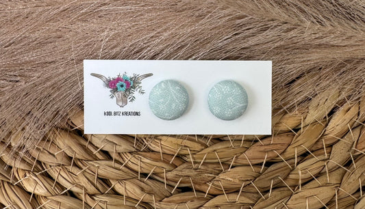 15mm Fabric Button Stud