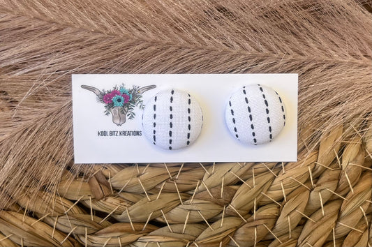 19mm Fabric Button Stud