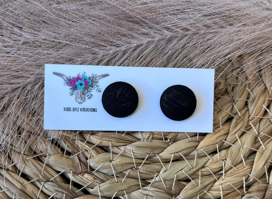 15mm Fabric Button Stud