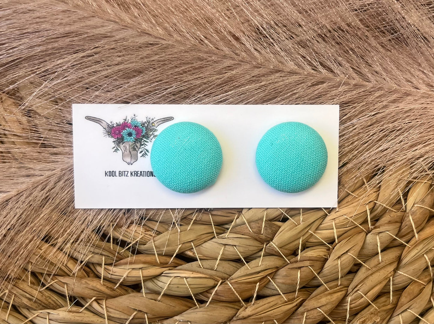19mm Fabric Button Stud