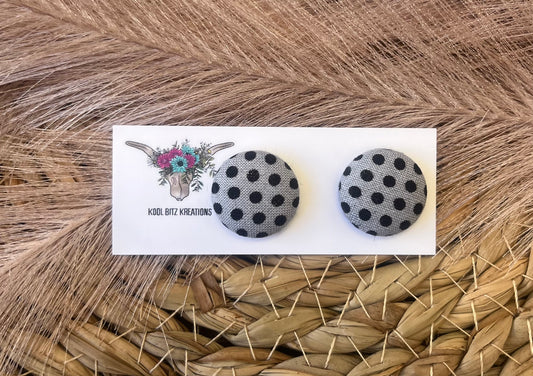 19mm Fabric Button Stud