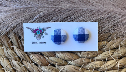 15mm Fabric Button Stud