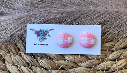 15mm Fabric Button Stud