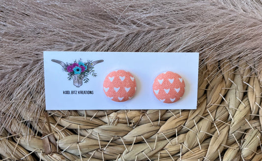 15mm Fabric Button Stud