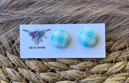 15mm Fabric Button Stud