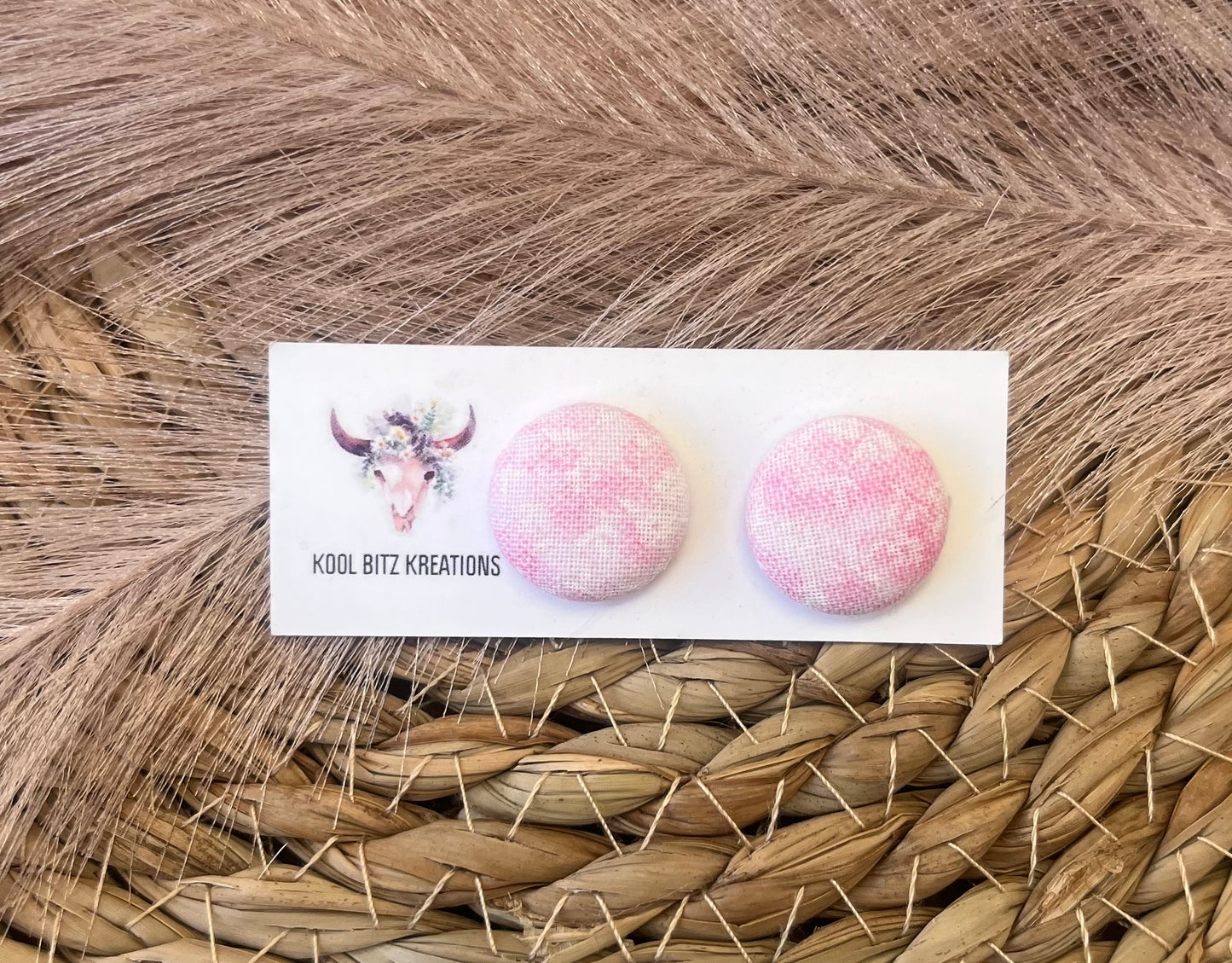 19mm Fabric Button Stud