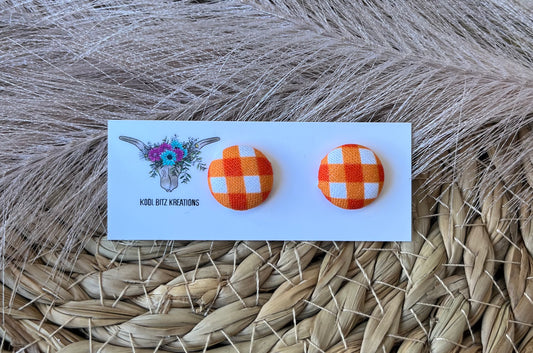 15mm Fabric Button Stud