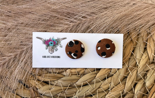 15mm Fabric Button Stud