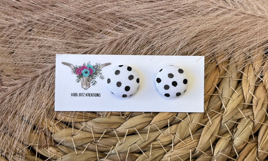 15mm Fabric Button Stud