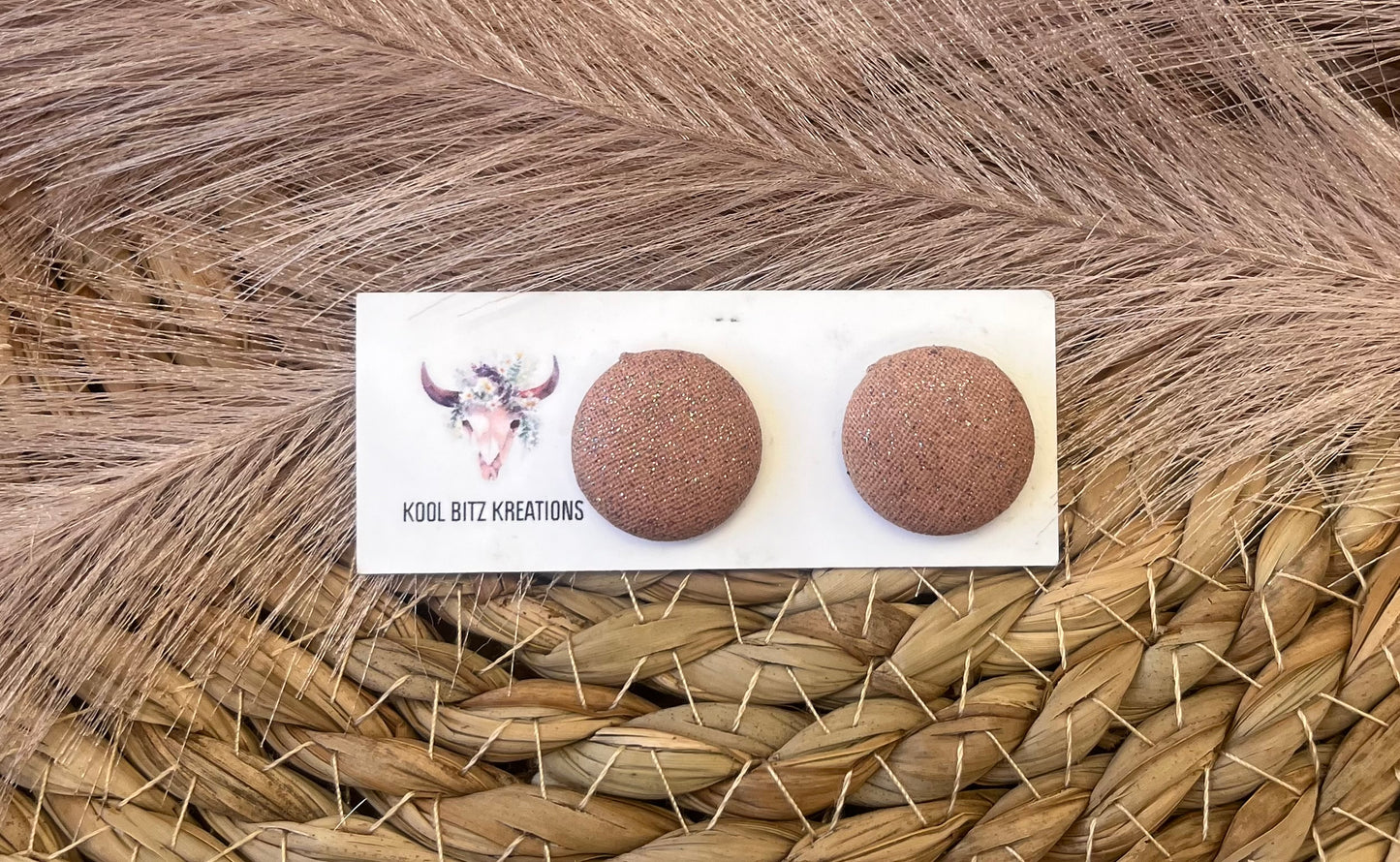 19mm Fabric Button Stud